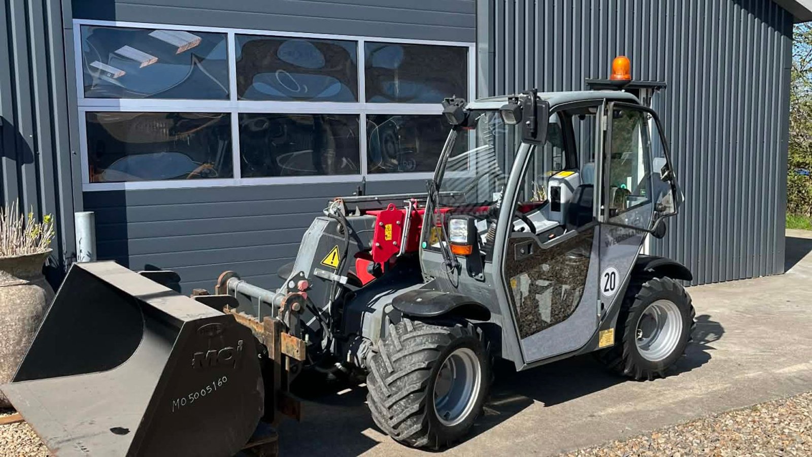 Teleskoplader Türe ait Weidemann  T4512, Gebrauchtmaschine içinde Føvling (resim 3)