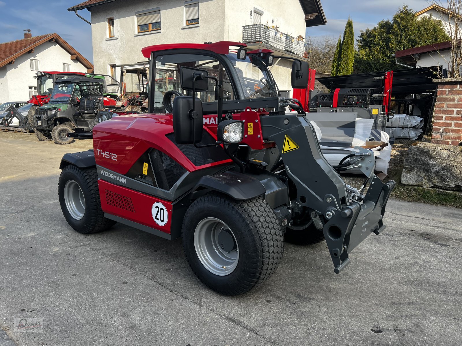 Teleskoplader του τύπου Weidemann  T4512, Neumaschine σε Regen (Φωτογραφία 2)