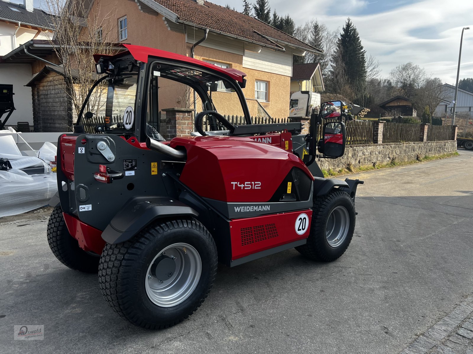 Teleskoplader του τύπου Weidemann  T4512, Neumaschine σε Regen (Φωτογραφία 3)