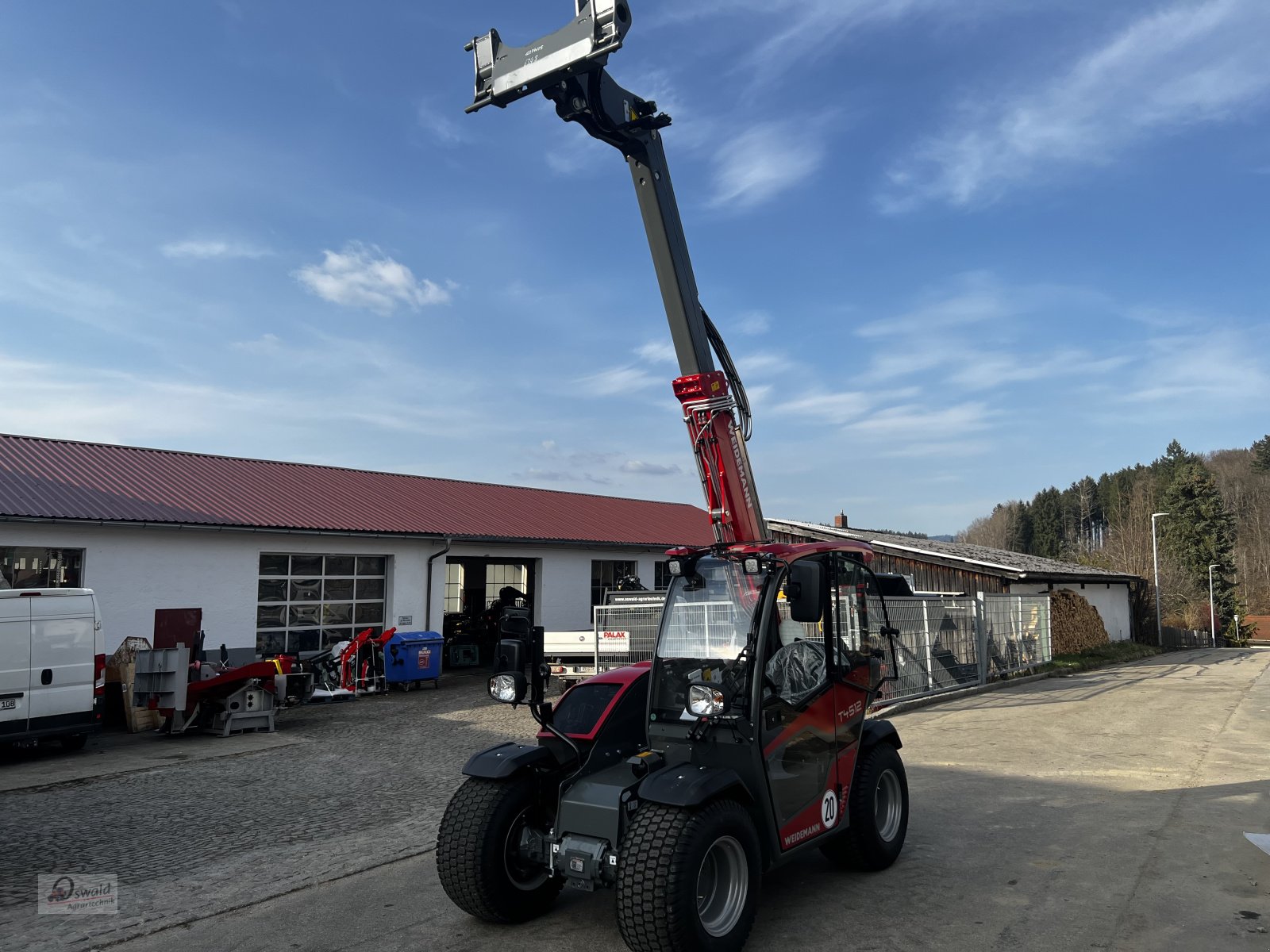 Teleskoplader του τύπου Weidemann  T4512, Neumaschine σε Regen (Φωτογραφία 6)