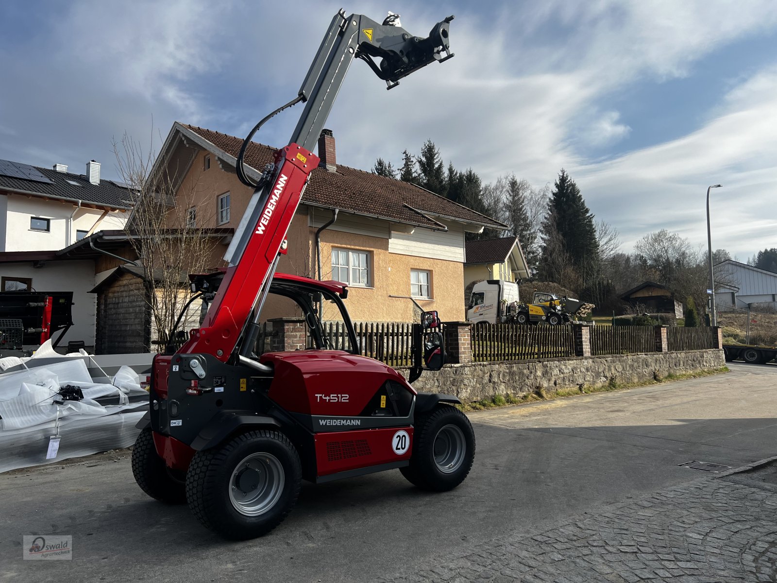 Teleskoplader του τύπου Weidemann  T4512, Neumaschine σε Regen (Φωτογραφία 7)