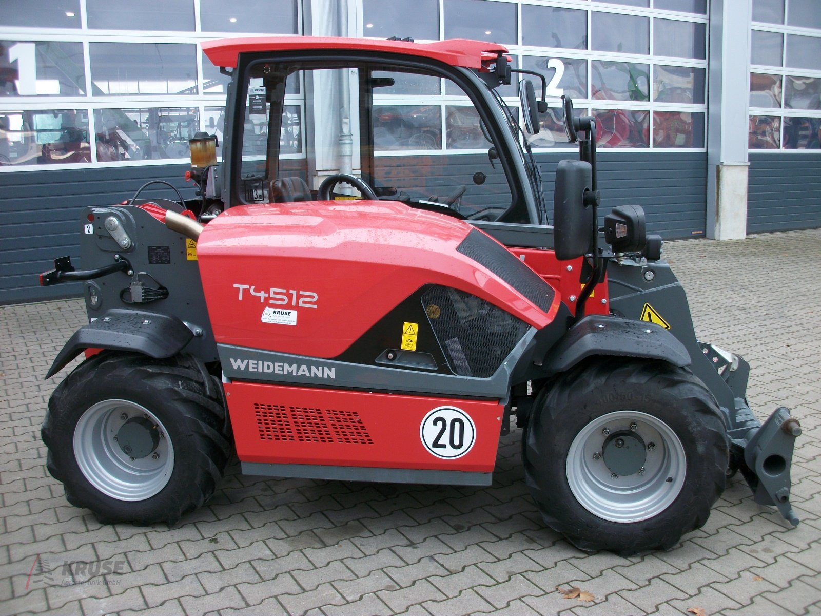 Teleskoplader tip Weidemann  T4512, Gebrauchtmaschine in Fürstenau (Poză 4)