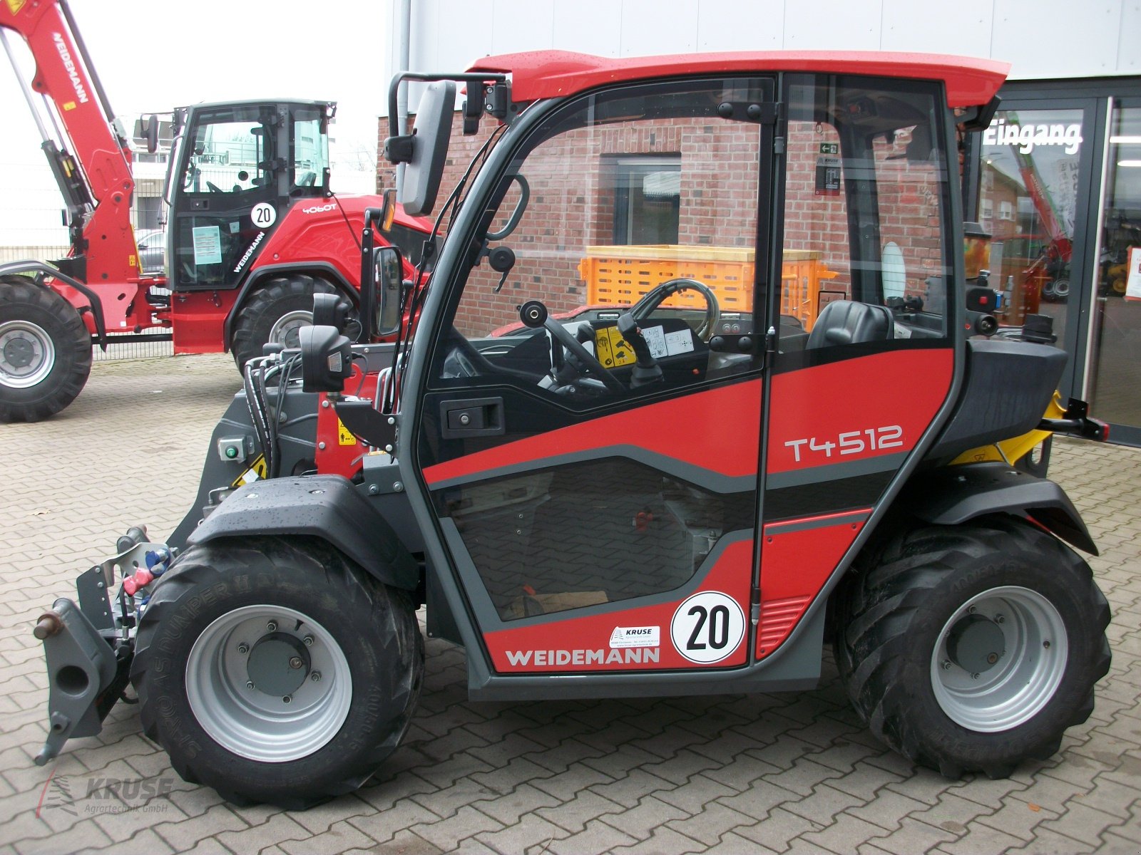 Teleskoplader tip Weidemann  T4512, Gebrauchtmaschine in Fürstenau (Poză 9)