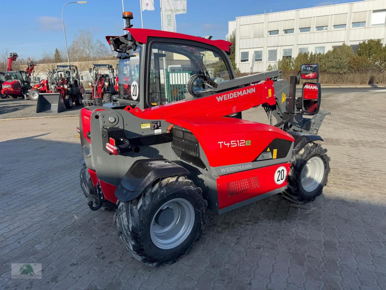 Teleskoplader of the type Weidemann  T4512e, Neumaschine in Münchberg (Picture 5)