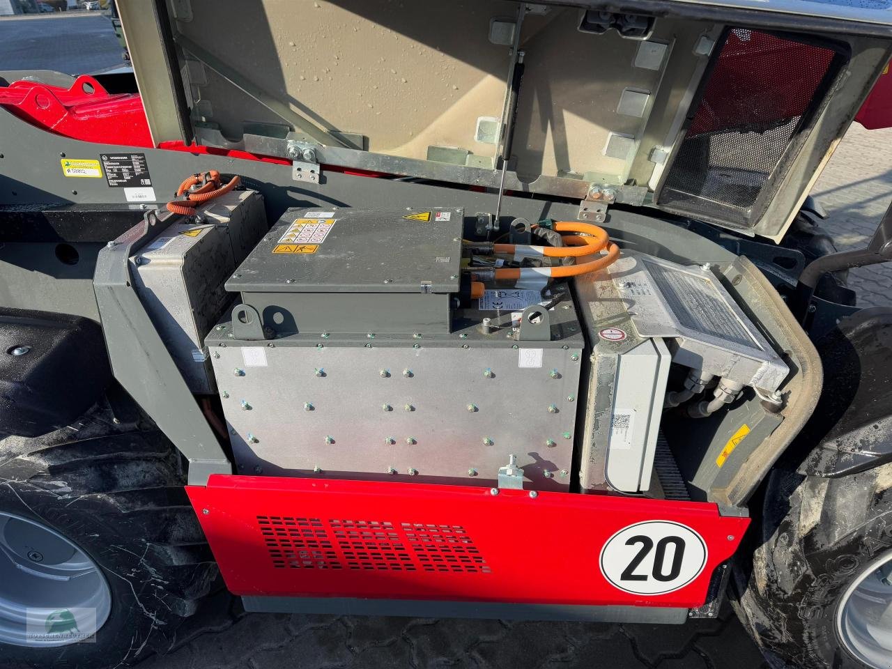 Teleskoplader of the type Weidemann  T4512e, Neumaschine in Münchberg (Picture 8)