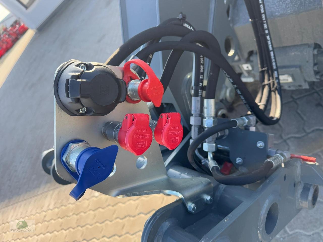 Teleskoplader of the type Weidemann  T4512e, Neumaschine in Münchberg (Picture 10)