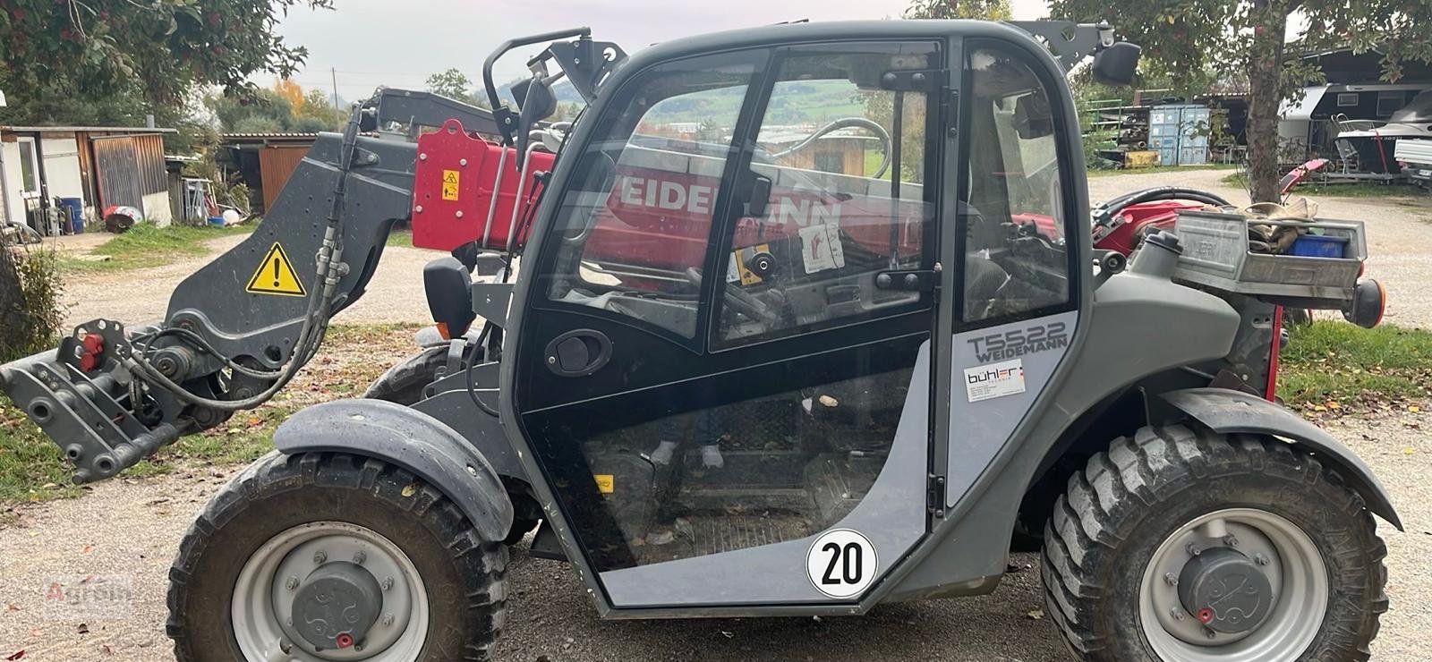 Teleskoplader tip Weidemann  T5522, Gebrauchtmaschine in Kirchen-Hausen (Poză 7)