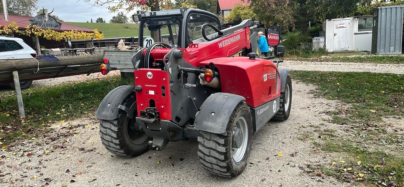 Teleskoplader tip Weidemann  T5522, Gebrauchtmaschine in Kirchen-Hausen (Poză 10)