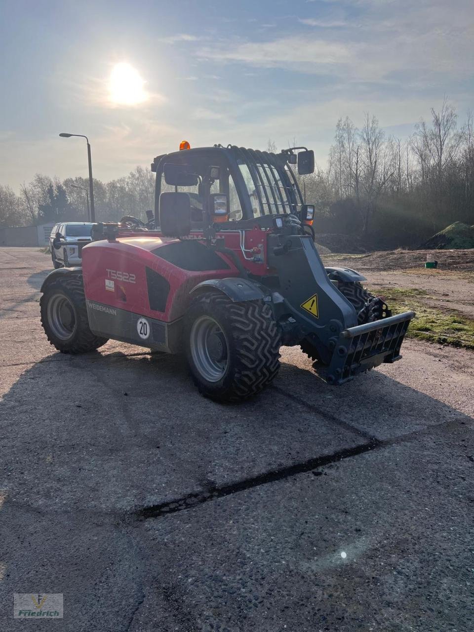 Teleskoplader типа Weidemann  T5522, Gebrauchtmaschine в Bad Lausick (Фотография 2)