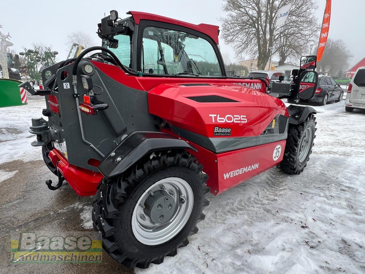 Teleskoplader tipa Weidemann  T6025 - 35km/h 75PS Euro-Aufnahme, Neumaschine u Holthof (Slika 5)