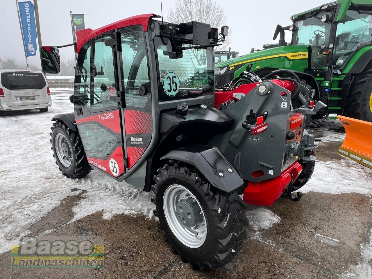 Teleskoplader tipa Weidemann  T6025 - 35km/h 75PS Euro-Aufnahme, Neumaschine u Holthof (Slika 8)