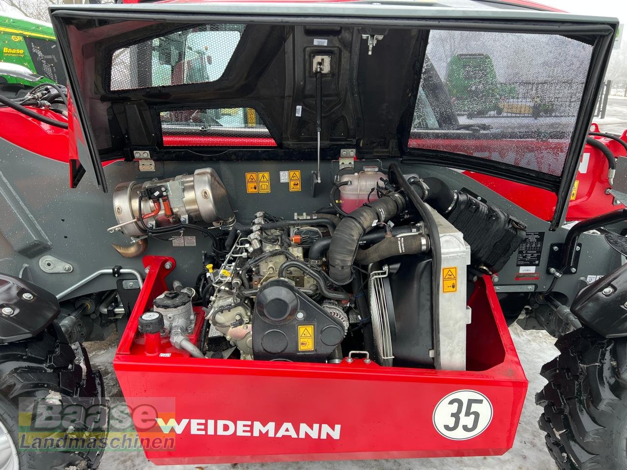 Teleskoplader tipa Weidemann  T6025 - 35km/h 75PS Euro-Aufnahme, Neumaschine u Holthof (Slika 16)