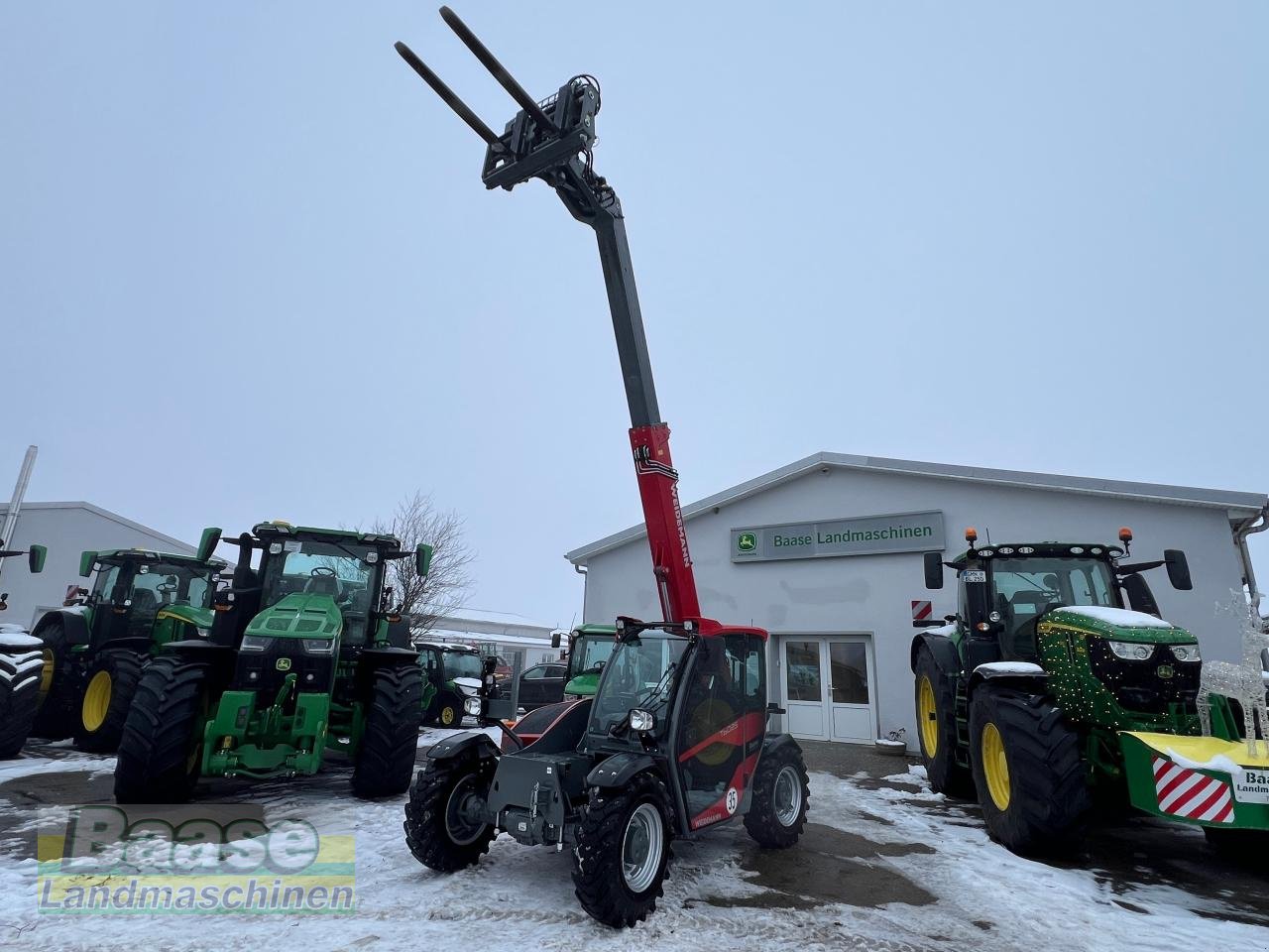 Teleskoplader tipa Weidemann  T6025 - 35km/h 75PS Euro-Aufnahme, Neumaschine u Holthof (Slika 18)