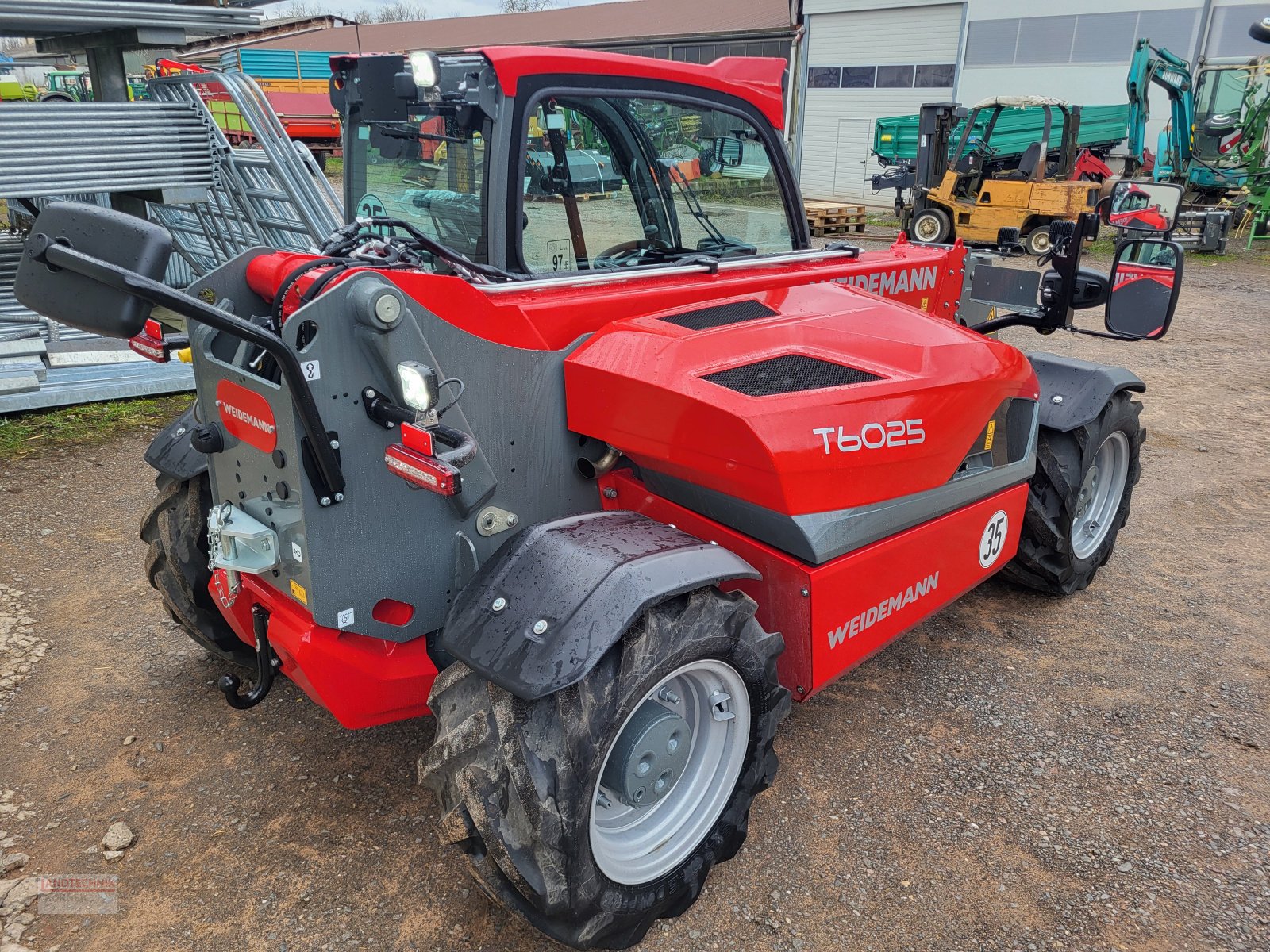 Teleskoplader typu Weidemann  T6025, Neumaschine v Kirkel-Altstadt (Obrázek 5)