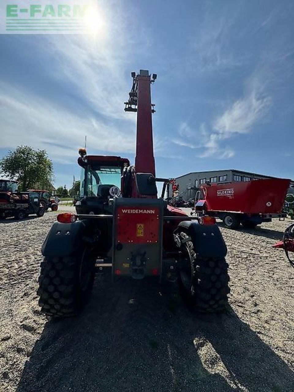 Teleskoplader от тип Weidemann  t7035, Gebrauchtmaschine в NORDWESTUCKERMARK / OT FÜRSTENWERDER (Снимка 5)