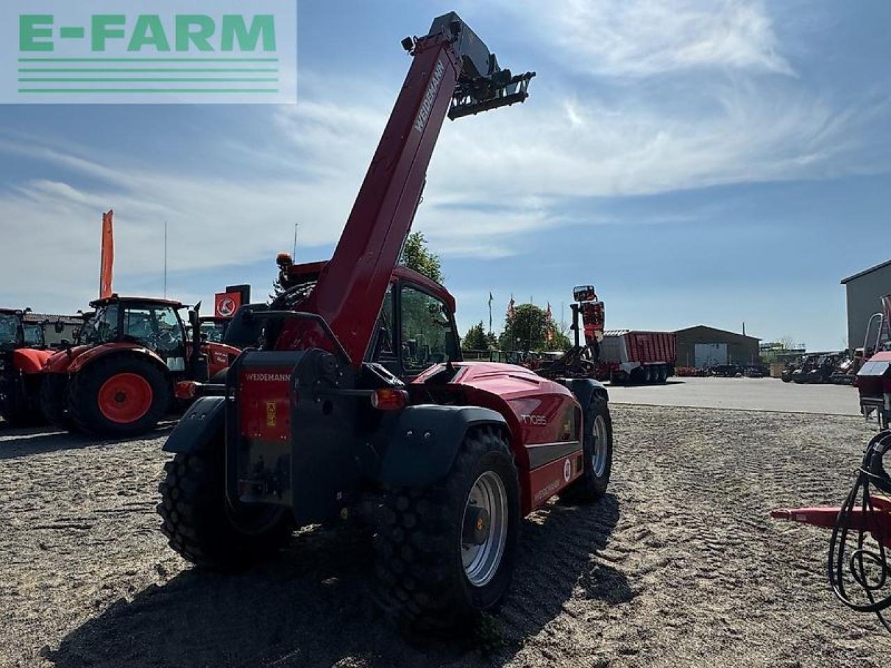 Teleskoplader от тип Weidemann  t7035, Gebrauchtmaschine в NORDWESTUCKERMARK / OT FÜRSTENWERDER (Снимка 7)