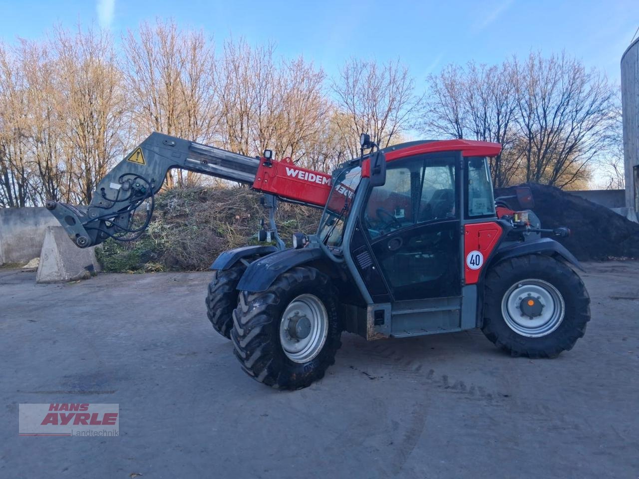 Teleskoplader Türe ait Weidemann  T7035, Gebrauchtmaschine içinde Steinheim (resim 1)