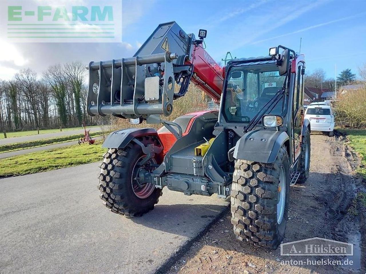Teleskoplader от тип Weidemann  t7042 (136 ps, 40 km/h), Gebrauchtmaschine в ROSENDAHL (Снимка 2)