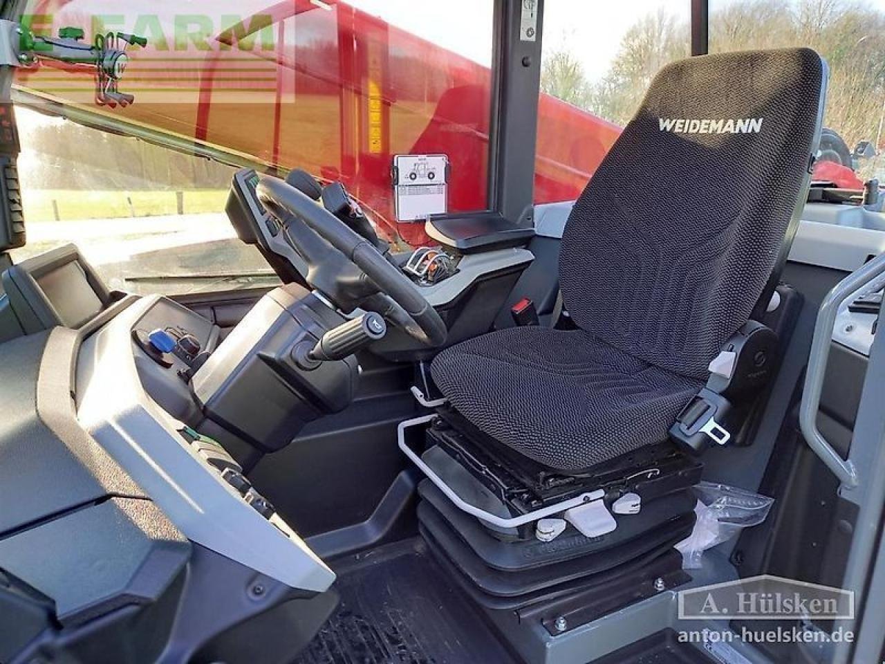 Teleskoplader от тип Weidemann  t7042 (136 ps, 40 km/h), Gebrauchtmaschine в ROSENDAHL (Снимка 9)