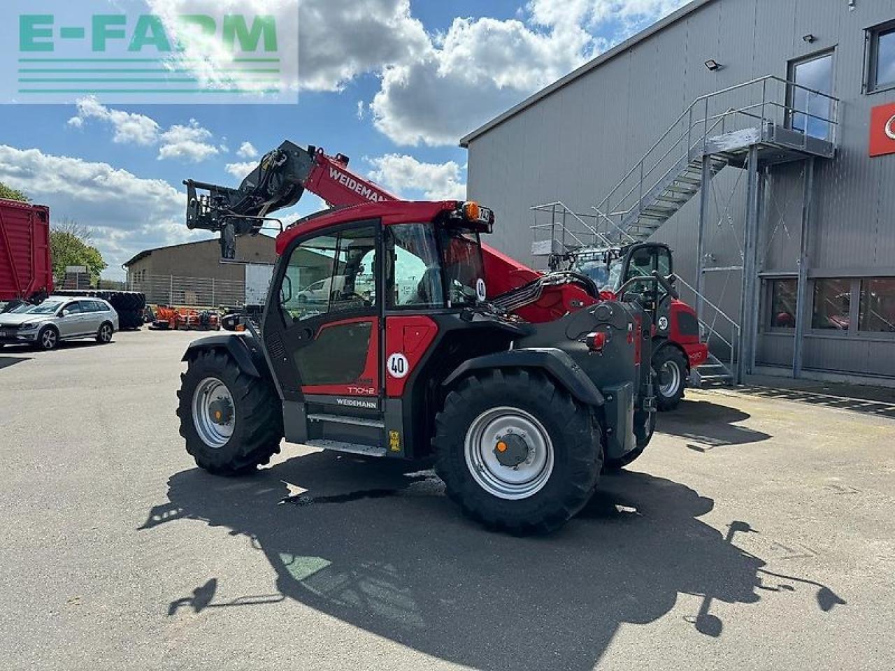 Teleskoplader za tip Weidemann  t7042, Gebrauchtmaschine u NORDWESTUCKERMARK / OT FÜRSTENWERDER (Slika 5)