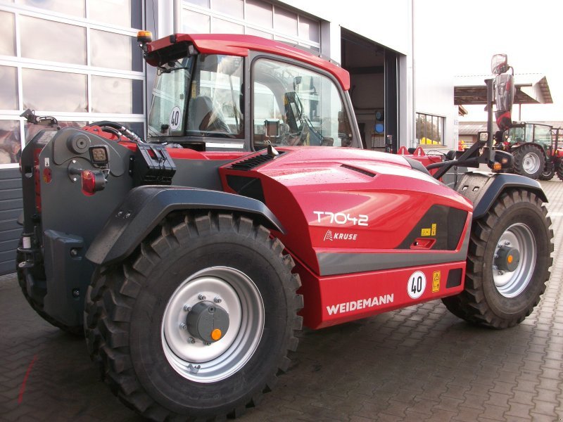 Teleskoplader del tipo Weidemann  T7042, Neumaschine In Fürstenau (Immagine 7)