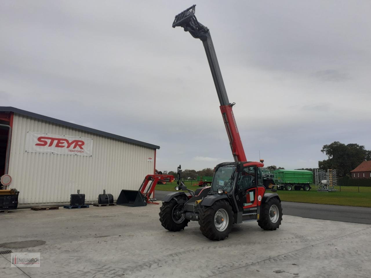 Teleskoplader del tipo Weidemann  T7042, Neumaschine In Delbrück-Westenholz (Immagine 1)