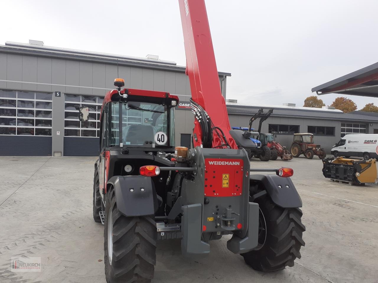 Teleskoplader del tipo Weidemann  T7042, Neumaschine In Delbrück-Westenholz (Immagine 4)