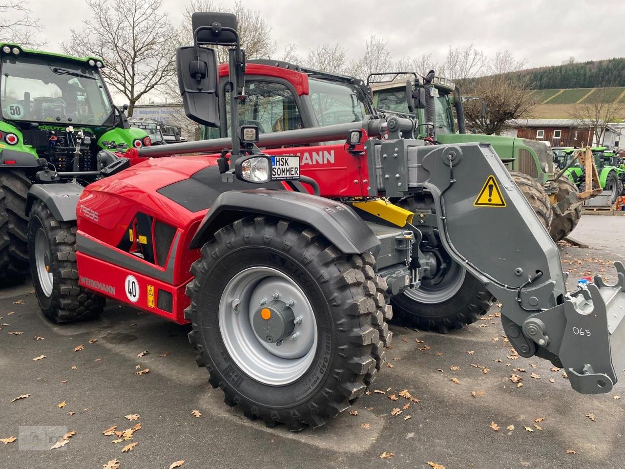 Teleskoplader tip Weidemann  T9535 (420-02), Neumaschine in Eslohe–Bremke (Poză 1)