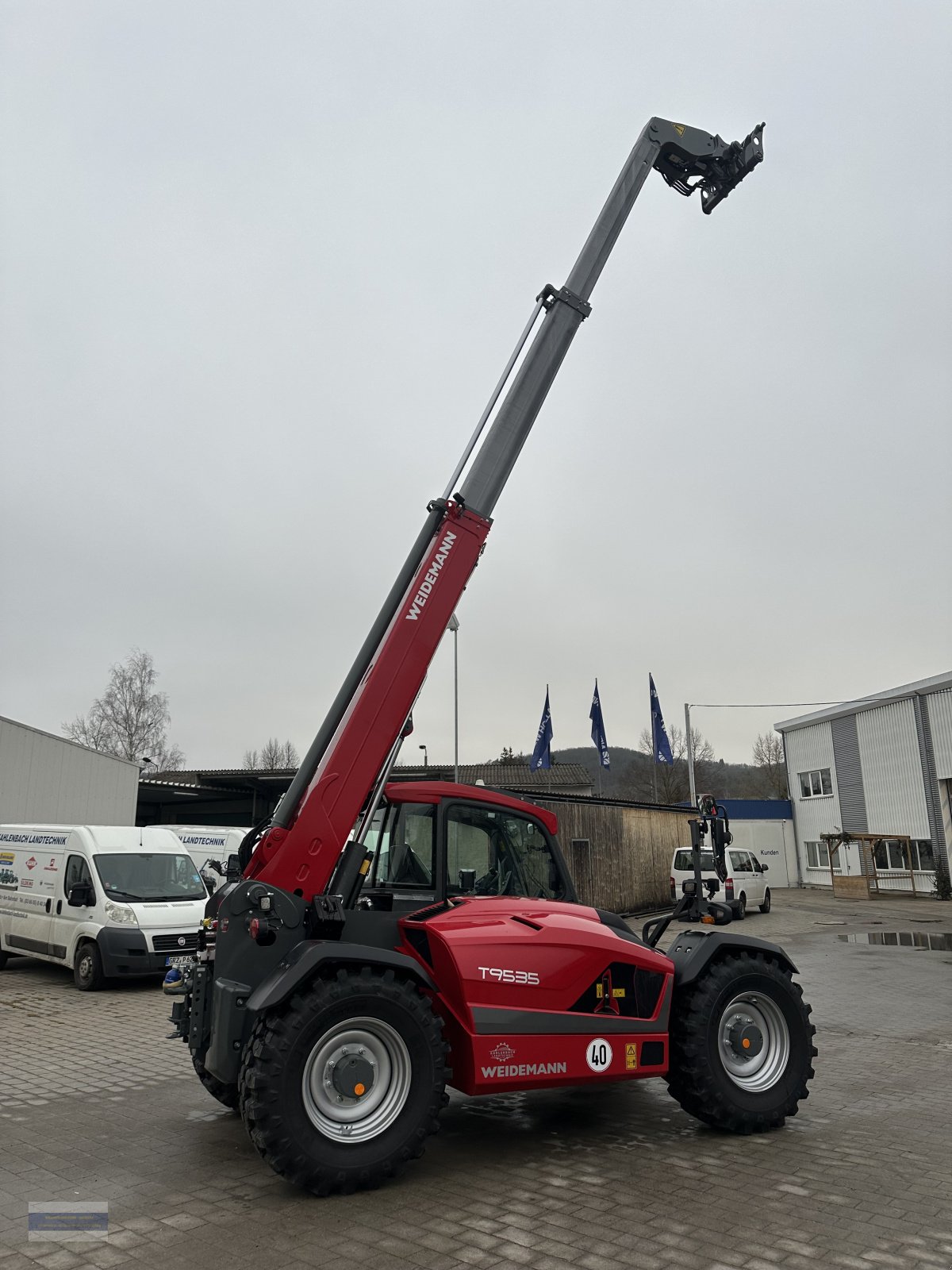 Teleskoplader typu Weidemann  T9535, Gebrauchtmaschine v Bad Köstritz (Obrázek 9)
