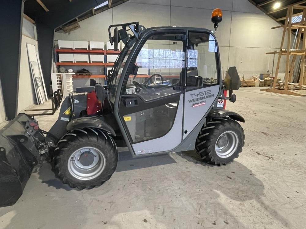Teleskoplader typu Weidemann  Weidemann T4512  Pallegafler-skovl -kost medfølger, Gebrauchtmaschine w Dronninglund (Zdjęcie 1)