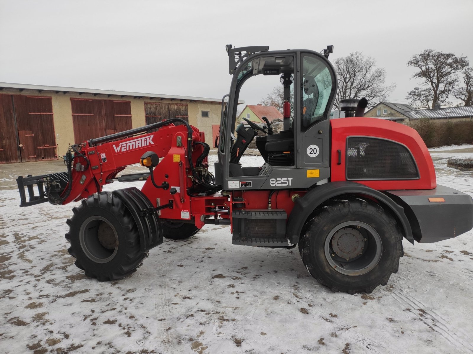 Teleskoplader типа WEMATIK 825 T, Gebrauchtmaschine в Mirow (Фотография 1)