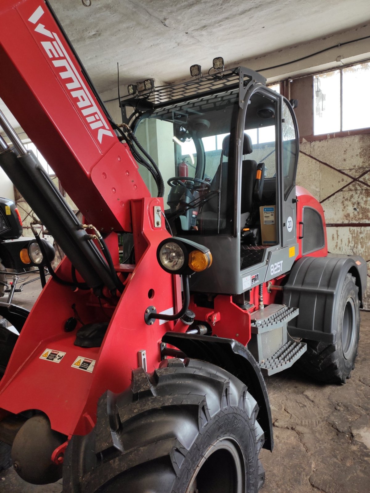 Teleskoplader типа WEMATIK 825 T, Gebrauchtmaschine в Mirow (Фотография 2)