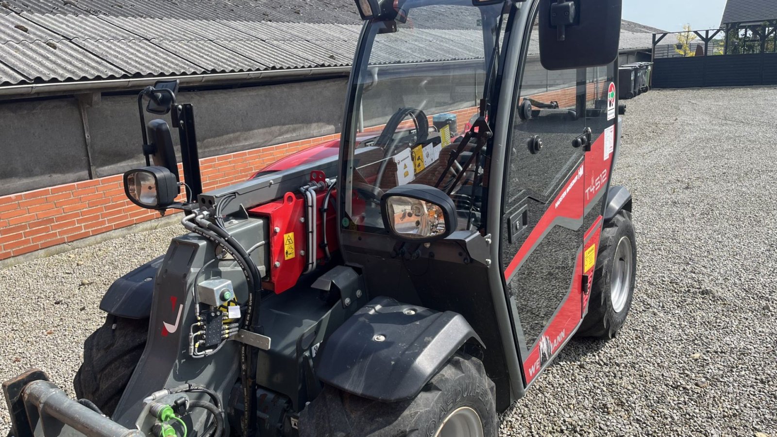 Teleskoplader typu Wiedenmann T 4512 T4512, Gebrauchtmaschine v Roslev (Obrázek 3)