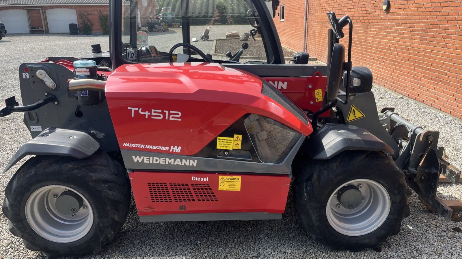 Teleskoplader typu Wiedenmann T 4512 T4512, Gebrauchtmaschine v Roslev (Obrázek 1)