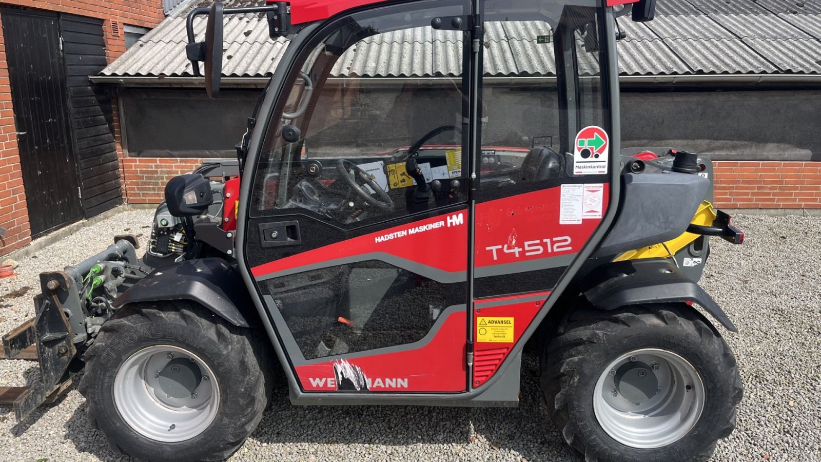 Teleskoplader typu Wiedenmann T 4512 T4512, Gebrauchtmaschine v Roslev (Obrázek 2)