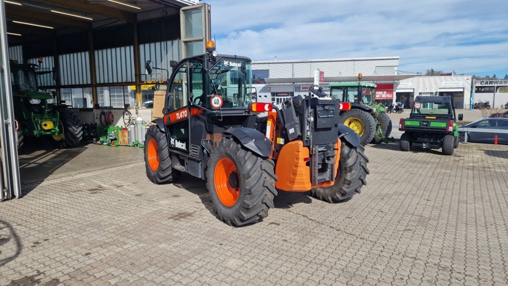 Teleskopstapler van het type Bobcat TL 470, Gebrauchtmaschine in Kleinandelfingen (Foto 3)