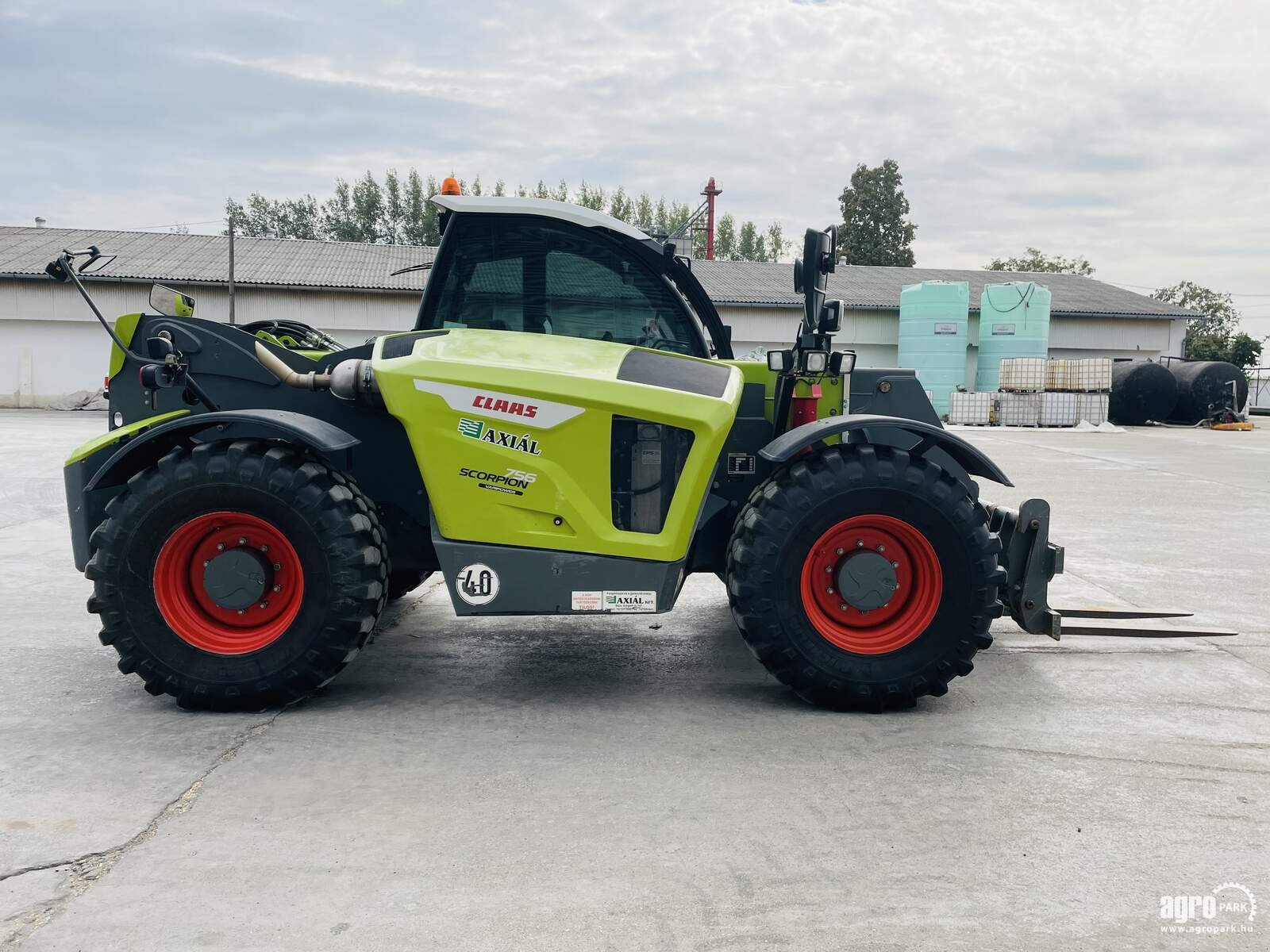 Teleskopstapler tip CLAAS Scorpion 756 Varipower, Gebrauchtmaschine in Csengele (Poză 7)