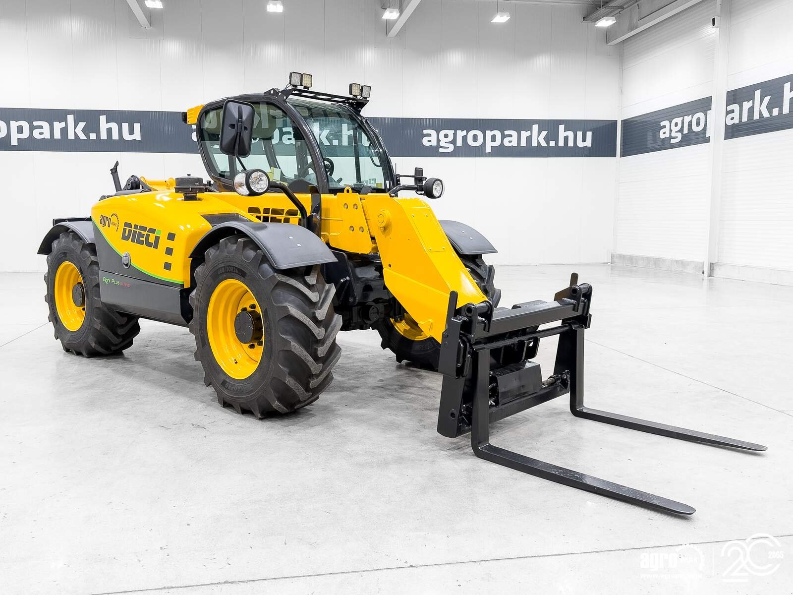Teleskopstapler a típus DIECI Agri Plus 40.7 HVS 7 m lifting height, 4000 kg capacity, air conditioner, Joystick, pallet forks, air suspended seat, LED lighting, 128 HP engine, Gebrauchtmaschine ekkor: Csengele (Kép 2)