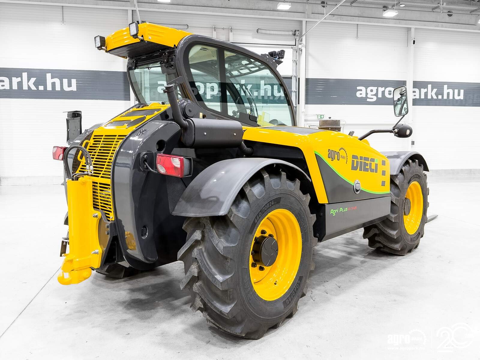 Teleskopstapler a típus DIECI Agri Plus 40.7 HVS 7 m lifting height, 4000 kg capacity, air conditioner, Joystick, pallet forks, air suspended seat, LED lighting, 128 HP engine, Gebrauchtmaschine ekkor: Csengele (Kép 3)