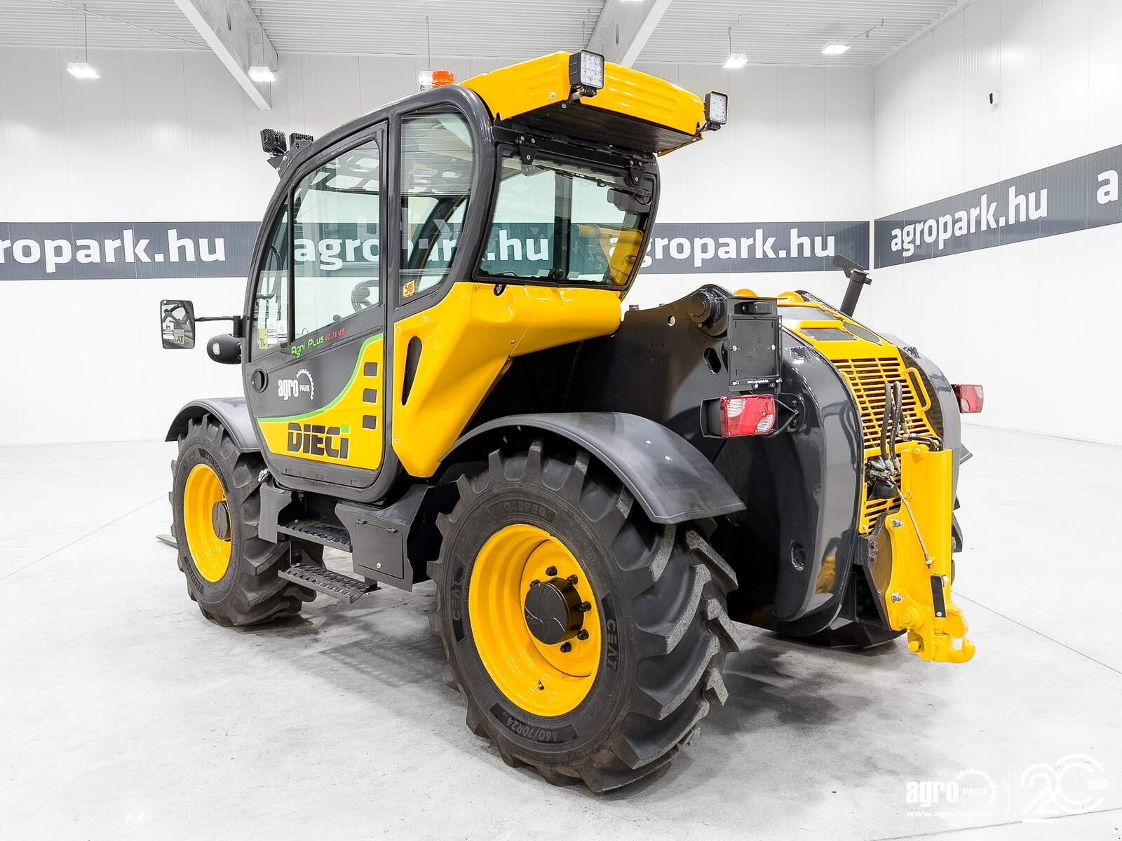Teleskopstapler a típus DIECI Agri Plus 40.7 HVS 7 m lifting height, 4000 kg capacity, air conditioner, Joystick, pallet forks, air suspended seat, LED lighting, 128 HP engine, Gebrauchtmaschine ekkor: Csengele (Kép 4)