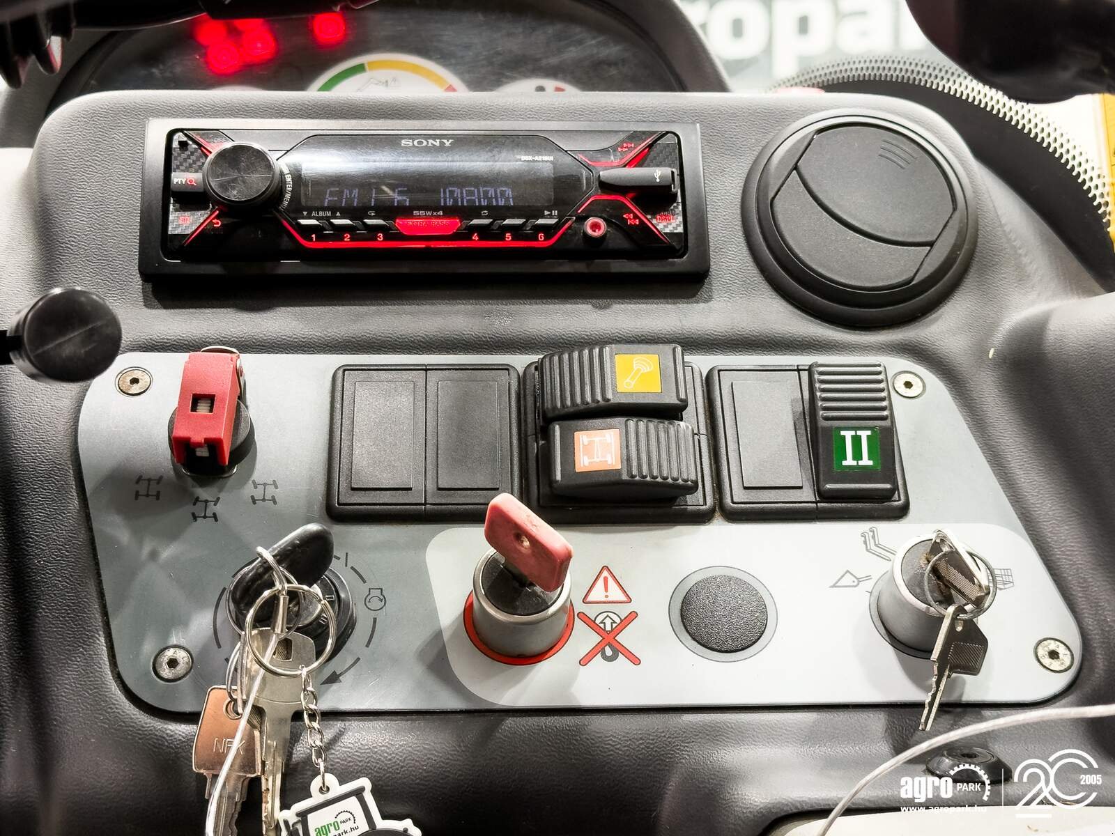 Teleskopstapler a típus DIECI Agri Plus 40.7 HVS 7 m lifting height, 4000 kg capacity, air conditioner, Joystick, pallet forks, air suspended seat, LED lighting, 128 HP engine, Gebrauchtmaschine ekkor: Csengele (Kép 16)