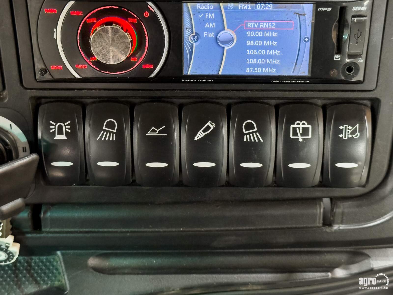 Teleskopstapler del tipo JCB 3CX Eco Sitemaster backhoe loader, 92 hp, air con Powershift, SRS, 4 buckets + forks, Gebrauchtmaschine In Csengele (Immagine 21)