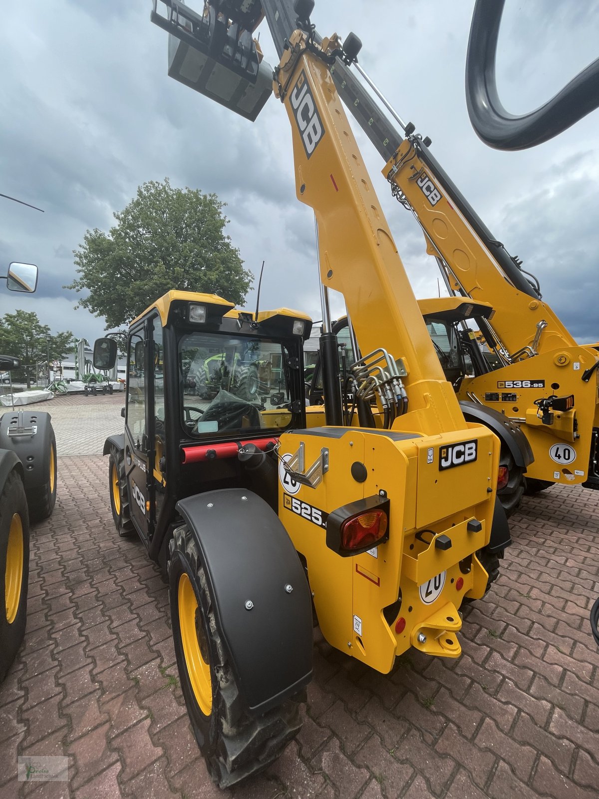 Teleskopstapler des Typs JCB 525-60 Agri Plus, Neumaschine in Bad Kötzting (Bild 5)