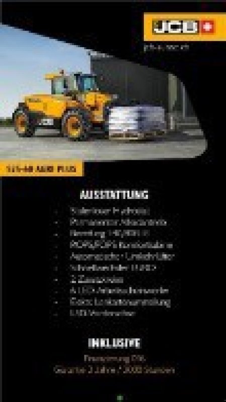 Teleskopstapler du type JCB 525-60 Agri Plus, Gebrauchtmaschine en Hindelbank (Photo 7)
