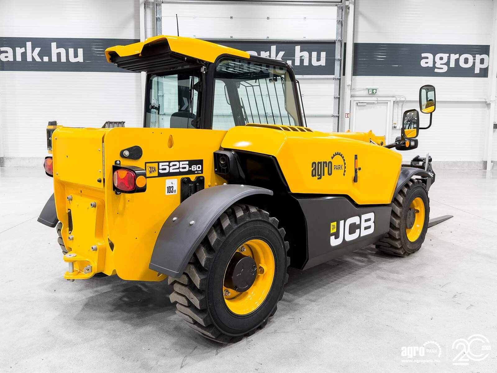 Teleskopstapler του τύπου JCB 525-60 Hi-Viz 2 m total height, 6 m reach, 2,5 ton lifting capacity, air con, pallet forks + bucket, Gebrauchtmaschine σε Csengele (Φωτογραφία 4)