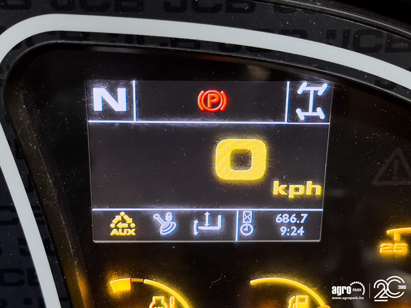 Teleskopstapler του τύπου JCB 525-60 Hi-Viz 2 m total height, 6 m reach, 2,5 ton lifting capacity, air con, pallet forks + bucket, Gebrauchtmaschine σε Csengele (Φωτογραφία 11)