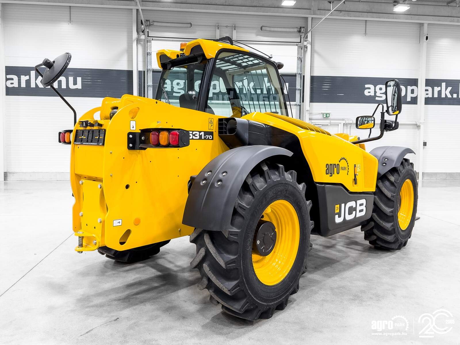 Teleskopstapler des Typs JCB 531-70, Gebrauchtmaschine in Csengele (Bild 3)