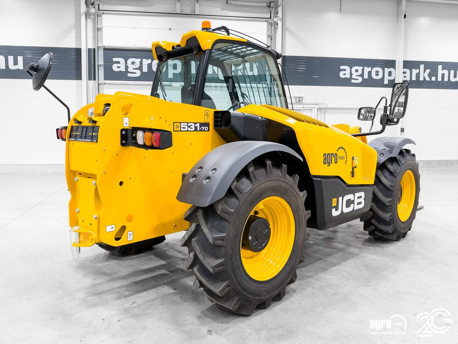 Teleskopstapler des Typs JCB 531-70, Gebrauchtmaschine in Csengele (Bild 3)