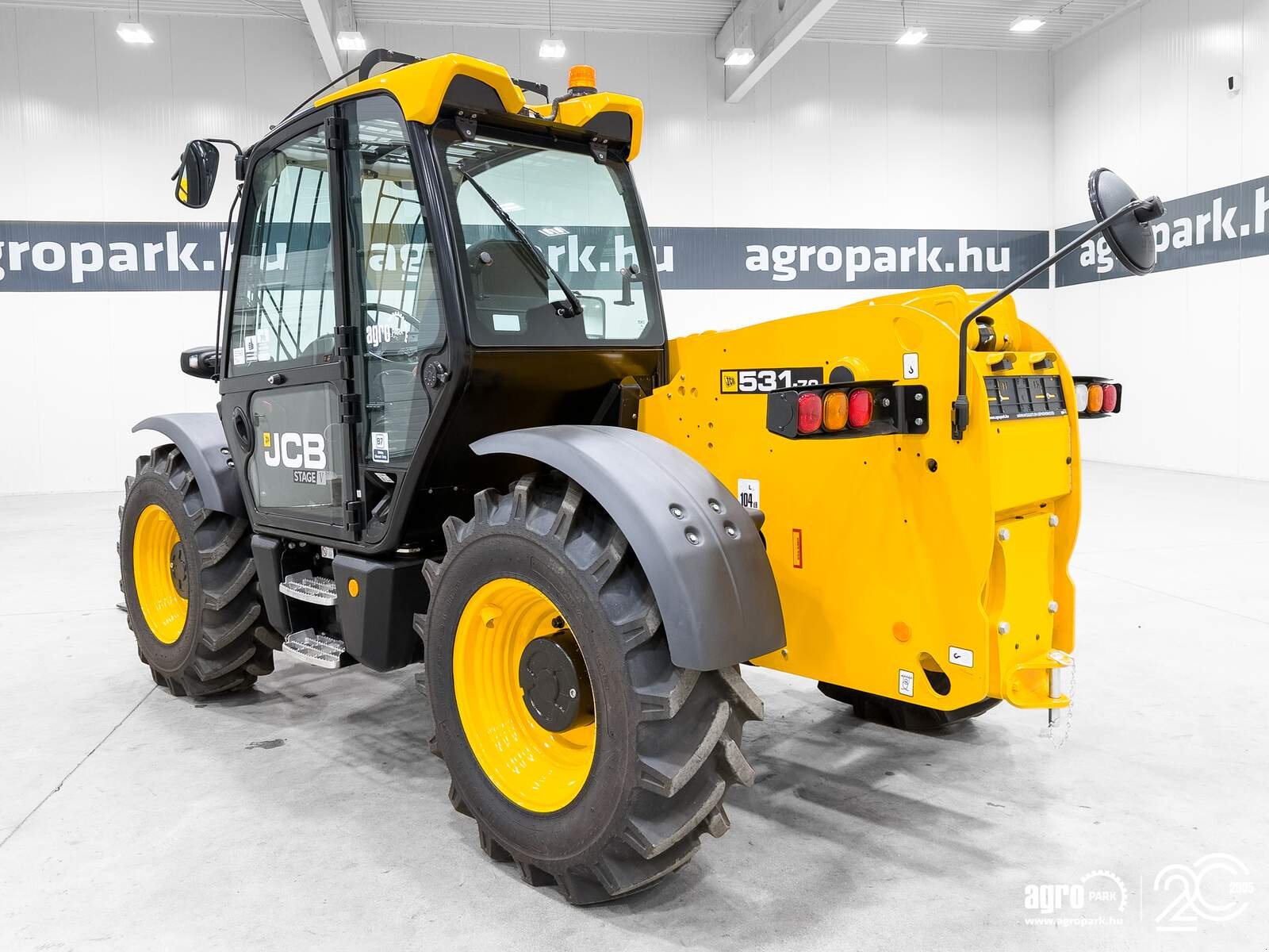 Teleskopstapler des Typs JCB 531-70, Gebrauchtmaschine in Csengele (Bild 4)