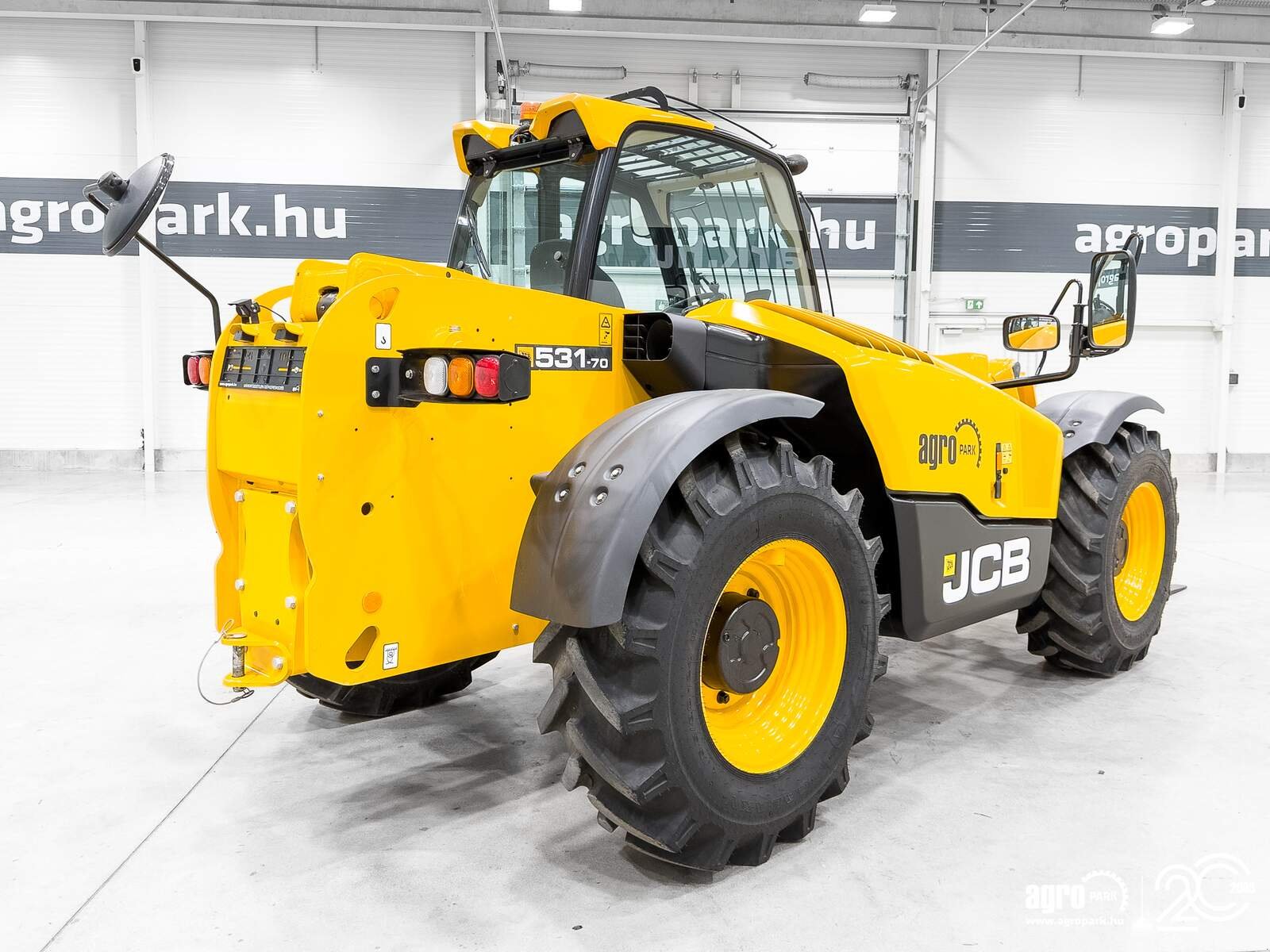 Teleskopstapler des Typs JCB 531-70, Gebrauchtmaschine in Csengele (Bild 3)